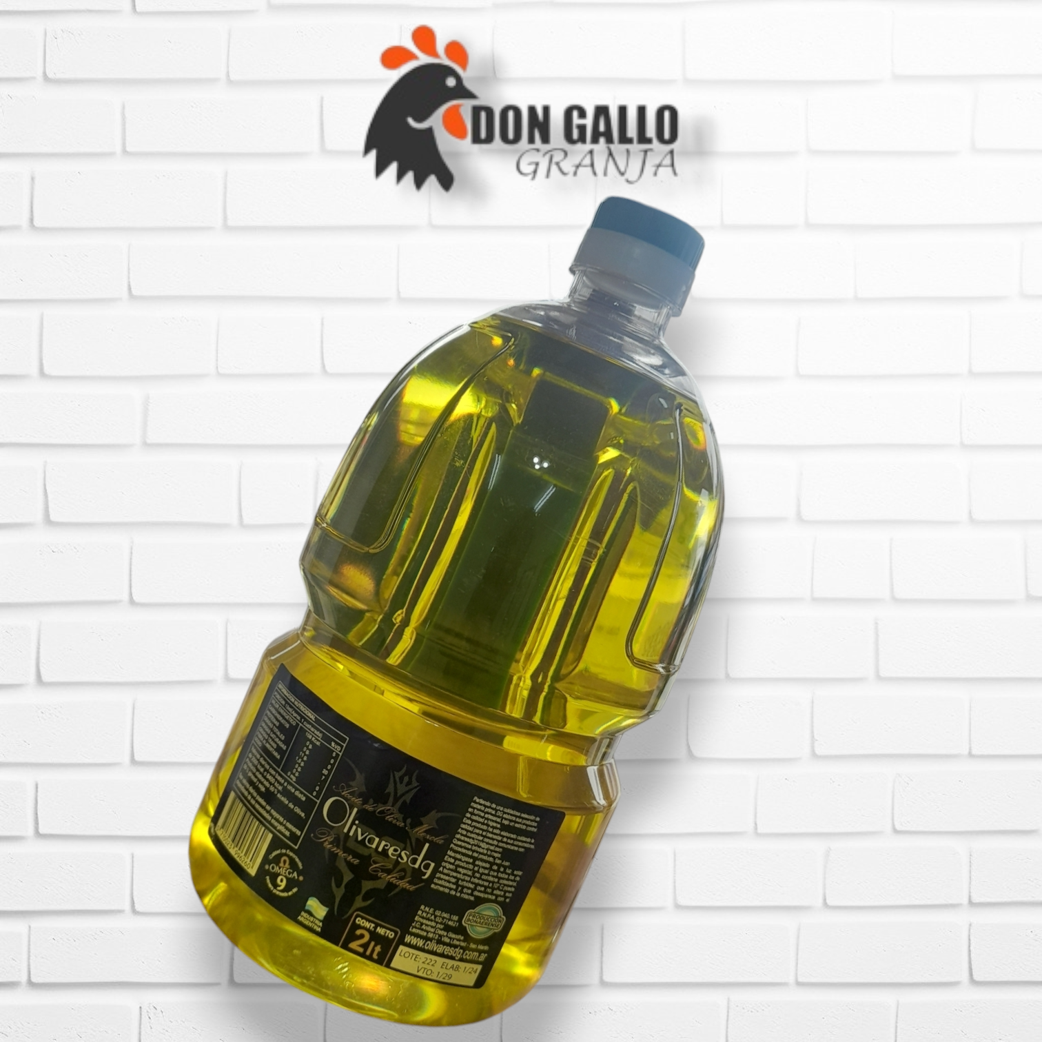 Aceite Blend de Oliva 2L – Olivares DG