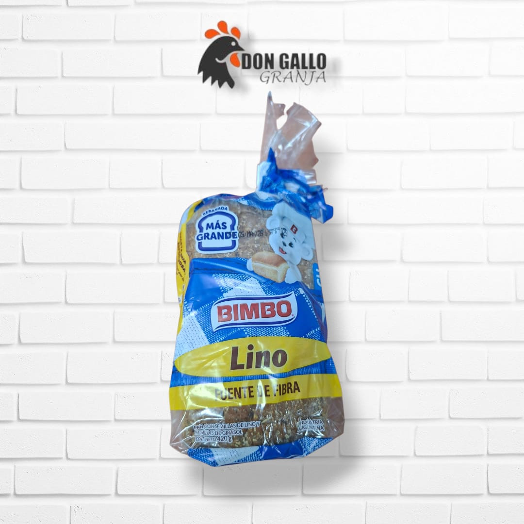 Pan Bimbo con Semillas de Lino