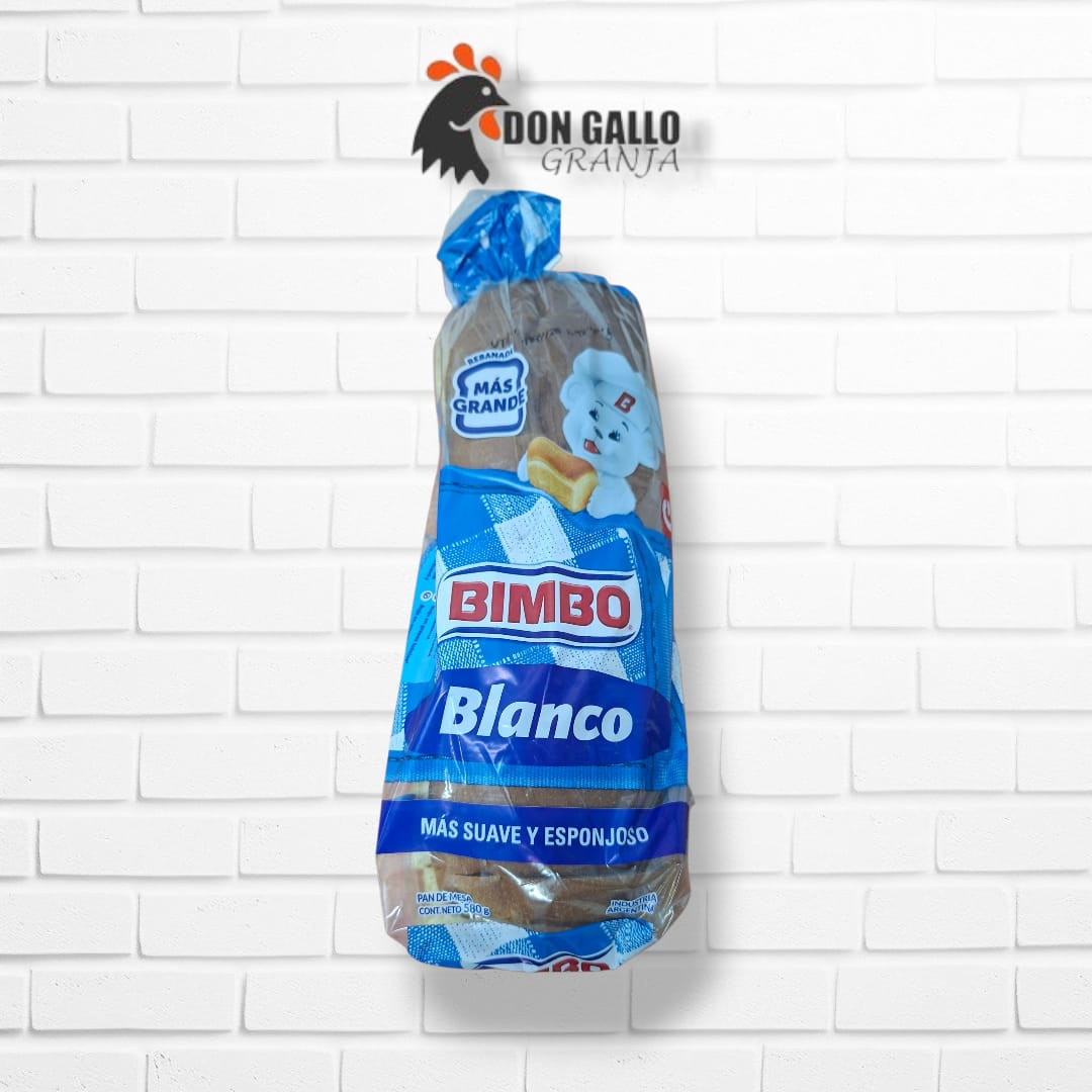 Pan Blanco Bimbo (580g)